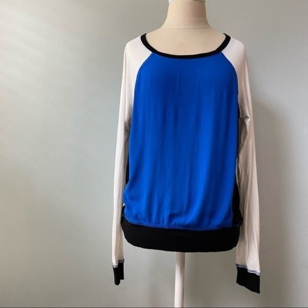 Express Long Sleeve Shirt Colorblock
